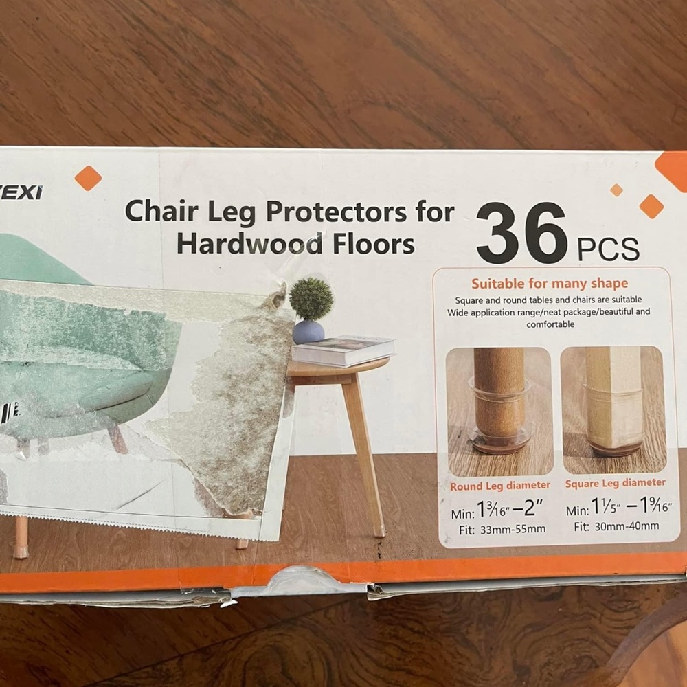 Chair leg protectors